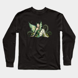 Little Green Fairy Long Sleeve T-Shirt